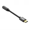 Adapteris Baseus CATL54-01 Type-C į 3,5 mm juodas