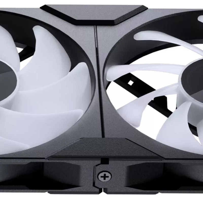 PHANTEKS M25 Gen2 PWM D-RGB 140mm ventiliatorius 3 vnt. rinkinys, juodas