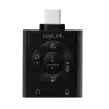 LOGILINK USB3.2 garso adapteris USB-C (vyriškas) į 2x3,5mm (moteriški) 7.1