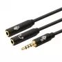 TB 3,5 mm MiniJack skirstytuvas 1x 3,5 mm kištukas į 2x 3,5 mm lizdus, modelis AKTBXAJ0P2J030B