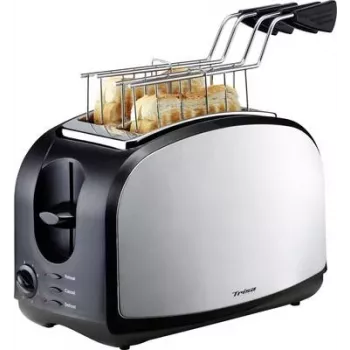 Trisa Crispy Snack Toaster nerūdijantis plienas, juoda (7361.4212)