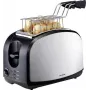 Trisa Crispy Snack Toaster nerūdijantis plienas, juoda (7361.4212)