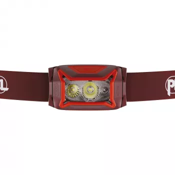 Kaktinė lemputė Petzl Actik Core – LED, 100 lm, įmontuota 1250 mAh USB įkraunama baterija, IPX4, raudona