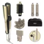 Plaukų daugiafunkcis formuotojas Shark HD6052SEU 6-in-1 – 1500 W, keraminis, 100–150 °C, oro srauto technologija, koncentratorius, kelioninis maišelis
