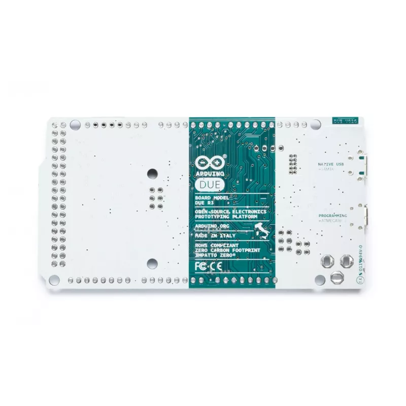 Arduino Due plokštė su Atmel SAM3X8E ARM Cortex-M3 procesoriumi