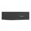 Belaidis klaviatūros ir pelės rinkinys NATEC SQUID, QWERTY US International, 105 klavišų, juodas, 1600 DPI