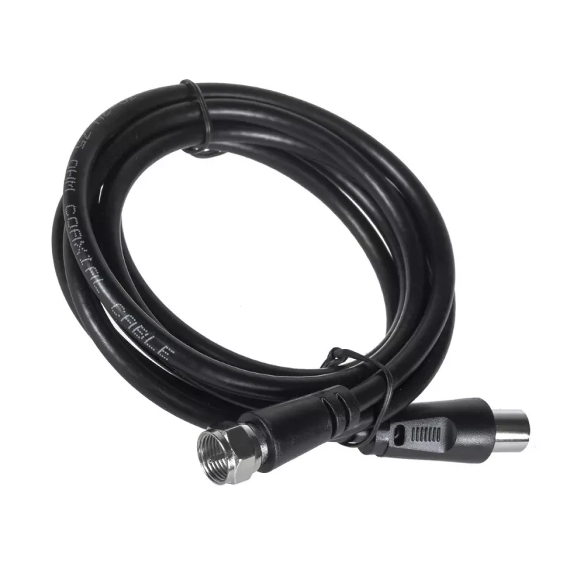 Vidinė TV antena MACLEAN MCTV-930 – DVB-T, VHF 87,5–230 MHz, UHF 470–790 MHz, VHF 26 dB / UHF 28 dB, 75 Ω, juoda