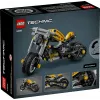 LEGO TECHNIC 42225 Geltonas motociklas
