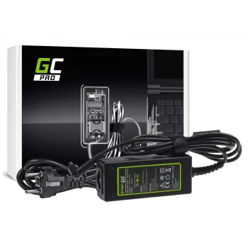 Maitinimo adapteris Green Cell AD70P, skirtas ASUS nešiojamiesiems kompiuteriams, 33W, 19V 1,75A, vidaus naudojimui, juodas