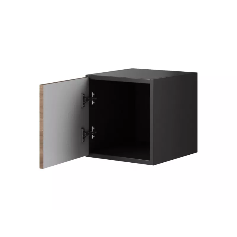 Cama uždara daiktų spintelė ROCO RO5 37/37/39 baltas/juodas/baltas
