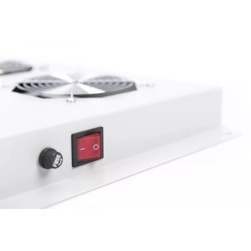Digitus stogo aušinimo įrenginys Unique ir Varioflex-N tinklo spintoms bei Dynamic Basic tinklo ir serverių spintoms