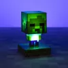 Stalinė lempa Paladone Minecraft Zombie šviesa PP6592MCFV4 LED