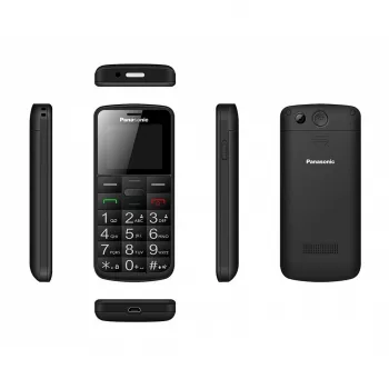 Mobilus telefonas senjorams Panasonic KX-TU110 juodas