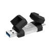 USB atmintukas Silicon Power 256 GB USB Type-A / USB Type-C, USB 3.2 Gen 1, aliumininis-guminis dangtelis