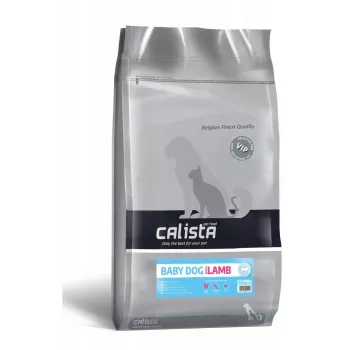 Sausas šunų ėdalas CALISTA Baby Dog ėriena 12 kg – ėrienos receptūra šuniukams, 28% baltymų, 19% riebalų