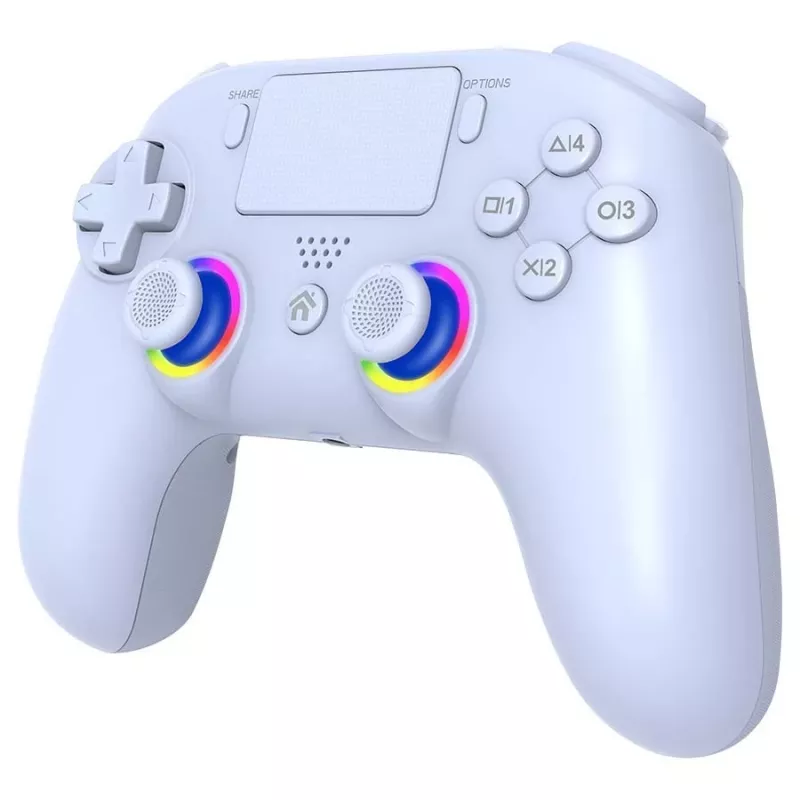Subsonic PS5 Wireless LED valdiklis White D-pad Home Options Share
