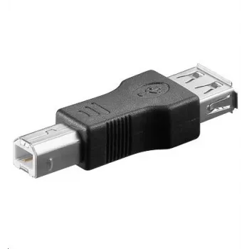 MicroConnect USBAFB lyties keitiklis USB B USB A juodas