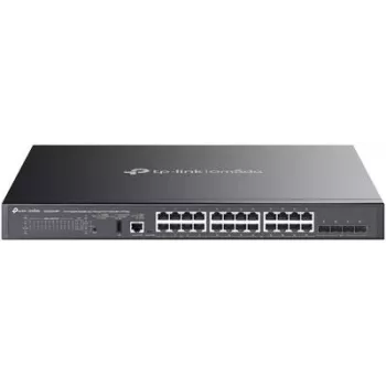 TP-Link SG5428XMPP valdomas L3 tinklo jungiklis su PoE++ 24 prievadais