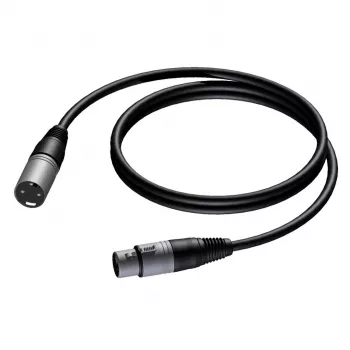 Audio kabelis Procab XLR kištukas į XLR lizdą 10 m (1KPBA139)