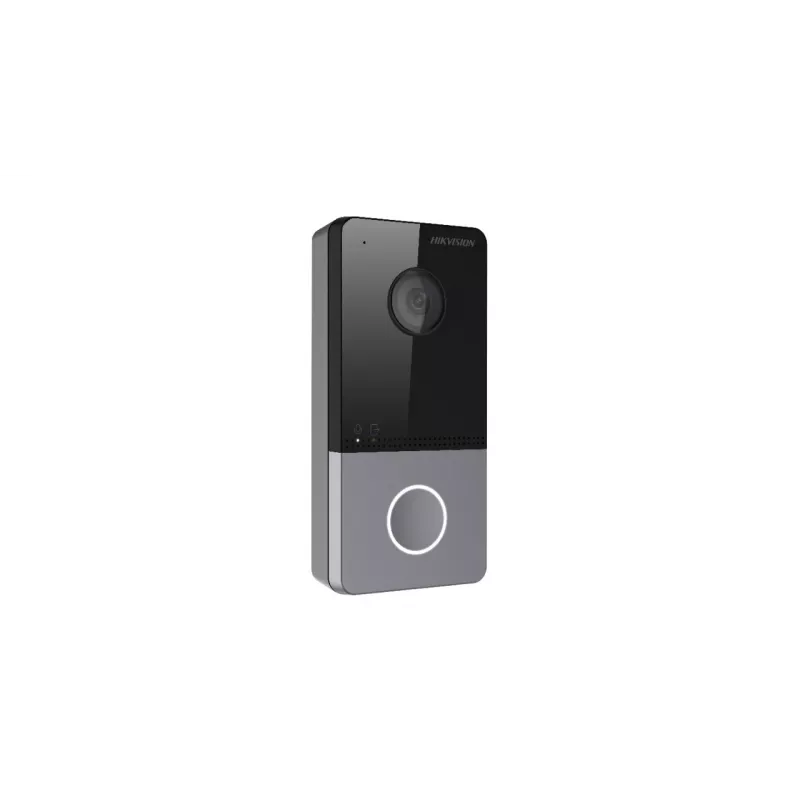 Hikvision DS-KV6113-WPE1(C) vaizdo domofono sistema 2 MP juoda, pilka