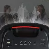 Nešiojamas garsiakalbis MANTA ATTIS SPK0802 120W, Bluetooth, laidinis įėjimas, įkraunamas, FM, LED lemputės