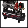 Kompresorius TE-AC 110/6 Silent Plus (juodai raudonas, 550 W)