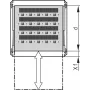 SCHROFF 19SHELF TELESCOPIC 2U1000D RAL7021 - Stovo aksesuaras (27230109)