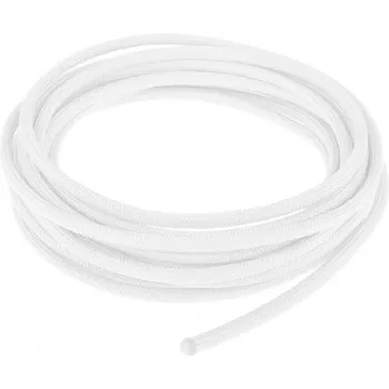 Alphacool AlphaCord Sleeve 4mm – 3,3m (10ft) – balta (Paracord 550 Type 3) 330cm EOL (45321)