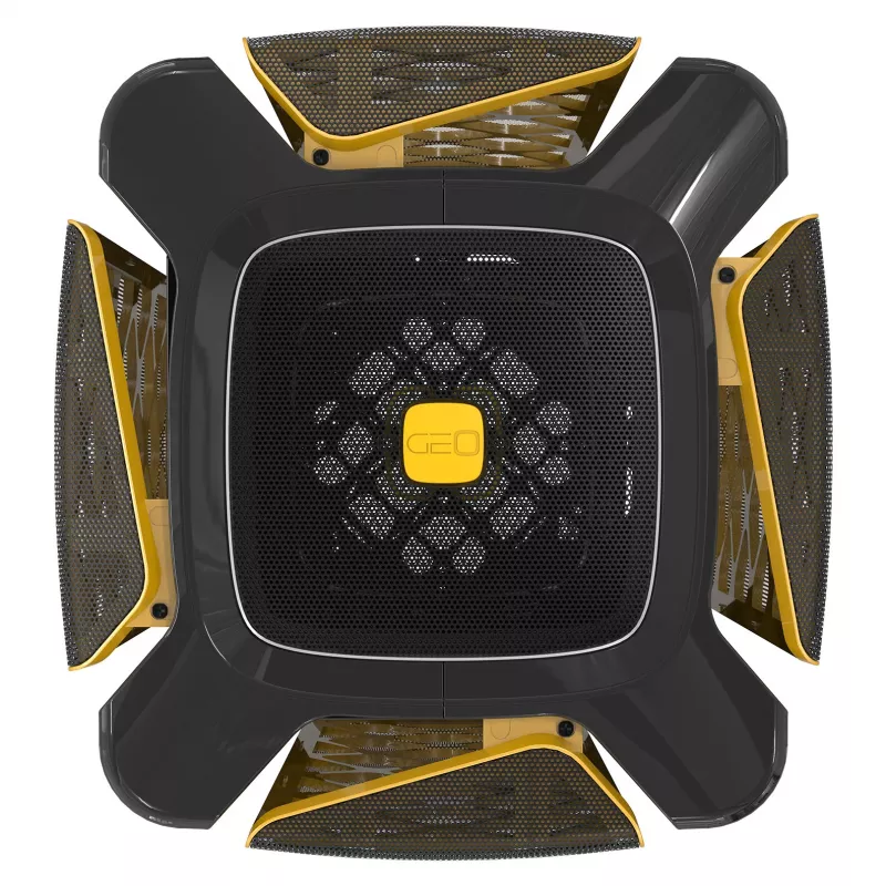 Kompiuterio korpusas Geometric Future M2 THE ARK Mini-ITX juodas