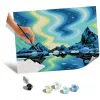 Ravensburger CreArt Canvas Edition tapybos rinkinys Šiaurės pašvaistė (MPN 23907)