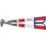 Kabelių žirklės Knipex 9532038 su reketiniu mechanizmu