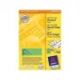 Lipni etiketė spausdintuvui AVERY 3454 Žalia 105 x 37 mm
