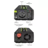Qoltec Monolith automobilinis keitiklis 600 W juodas