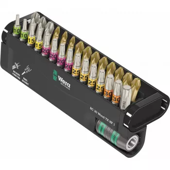 Wera 05057436001 Bit-Check 30 Wood TORX HF 1 bitų rinkinys