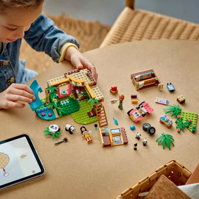 LEGO FRIENDS 42648 Panda Sanctuary Animal Care