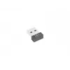 Belaidis USB WLAN adapteris LANBERG NC-0150-WI — 150 Mbit/s, išorinė 2 dBi antena, juoda