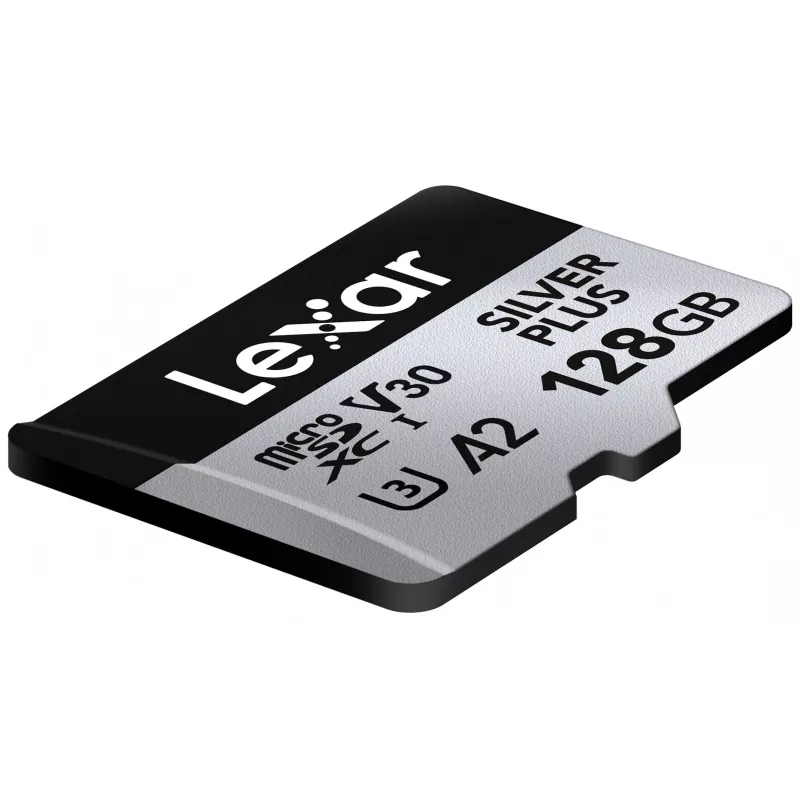 Lexar 128GB UHS-I MicroSDXC Professional SILVER PLUS