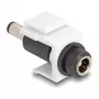 DeLOCK Keystone modulis DC 5,5 x 2,1 mm motina-tėvas baltas