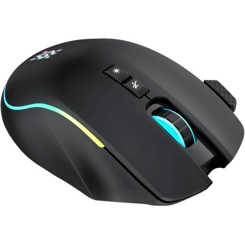 PELĖ DEFENDER GM-213 THUNDER RF 1600dpi 8P JUODA