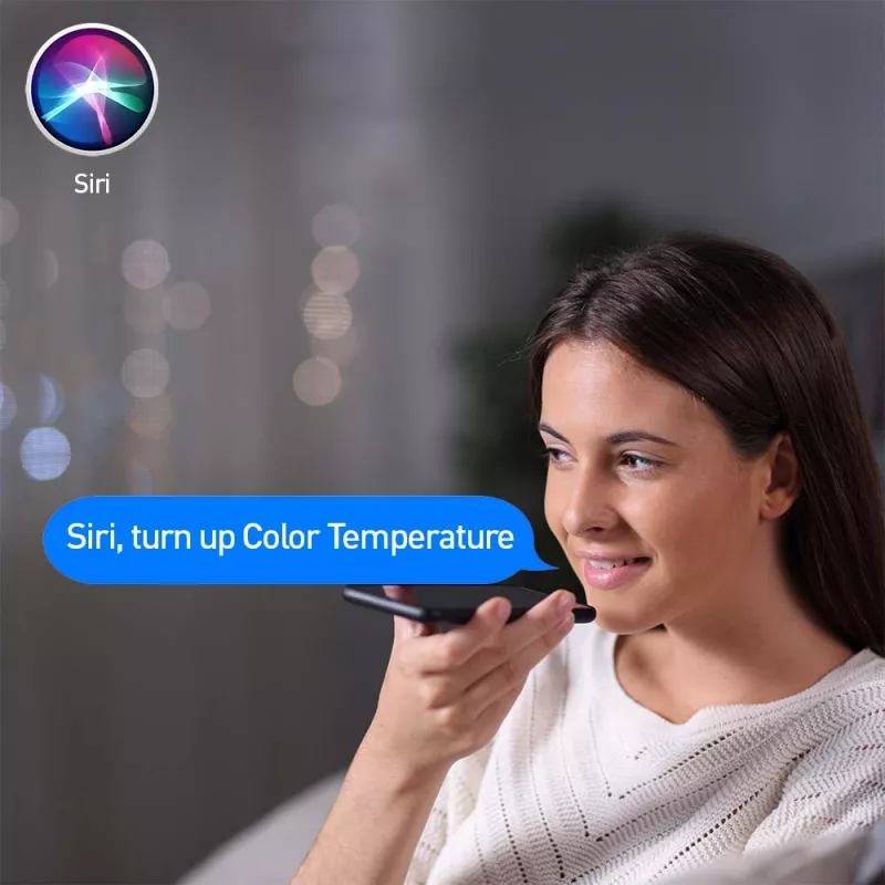 Išmanioji WiFi lemputė Tellur TLL331341 9W RGB reguliuojamo ryškumo