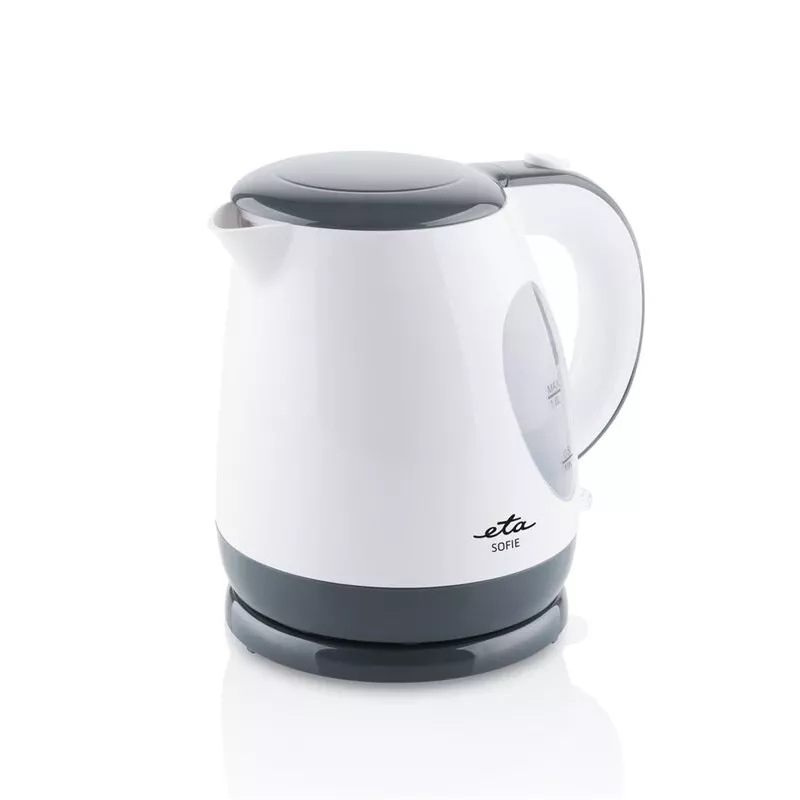 Elektrinis virdulys ETA Sofie 1 L 2200 W, baltas plastikas, 360° pagrindas