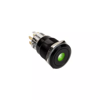 DimasTech Vandalism Switch/Button 19mm Blackline Dot RGB PD218
