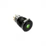 DimasTech Vandalism Switch/Button 19mm Blackline Dot RGB PD218