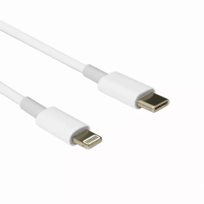 Laidas Sbox iPH./8pin M. → TYPEC M. 1M TYPEC-IPH7 baltas