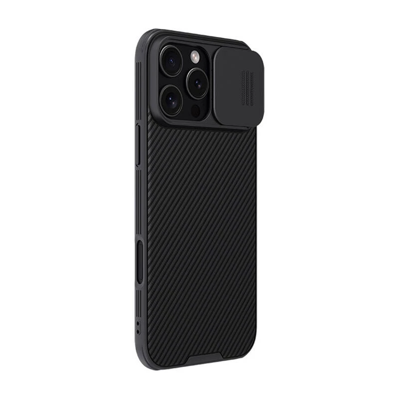 Nillkin CamShield Pro iPhone 16 Pro Dėklas (juodas)