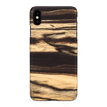 Dėklas iPhone XS Max man and wood — baltas ebonis juodas