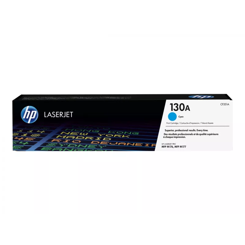 HP 130A Cyan Original LaserJet kasetė, 1000 puslapių, mėlyna, 1 vnt.