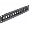Patch panel DeLOCK 43259 12x Keystone 10 inch