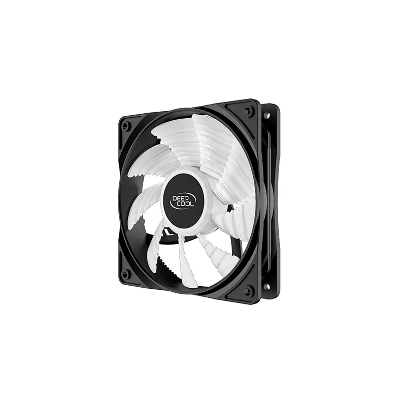 DeepCool RF120W 120 mm ventiliatorius — 1300 RPM, 1.32 mmH2O, peršviečiamai juodas