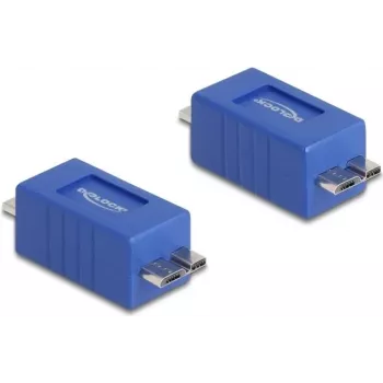 DeLOCK lyties keitiklis Micro-B 67216 mėlynas
